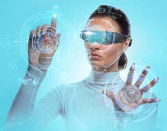Sci Fi Woman Woman Goggles